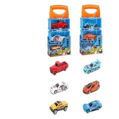 China Hot 1:64 Free Wheel Children's Alloy Diecast Toys Diecast Toys Car Die Casting Toys for sale