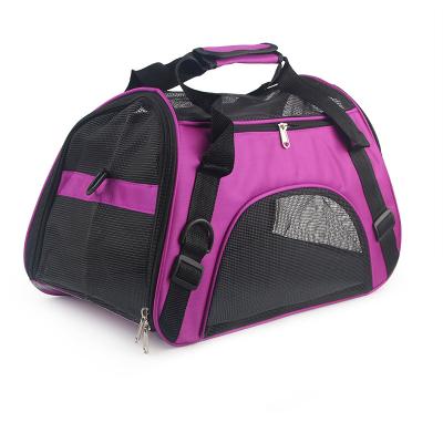 China Outdoor Portable Folding Cross-Launched Breathable Travel Tote Bag Cat And Dog Pet Bag for sale