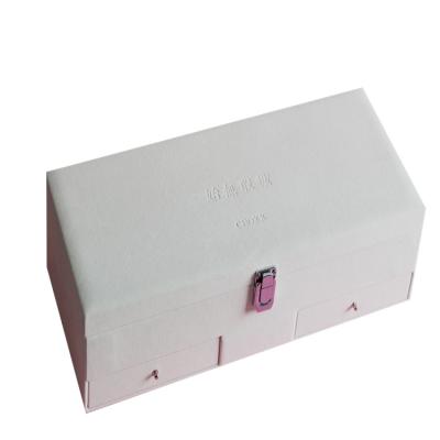 China Eco - Friendly New Arrival Custom Luxury Drawer Gift Velvet Jewelry And Packaging Boxes for sale