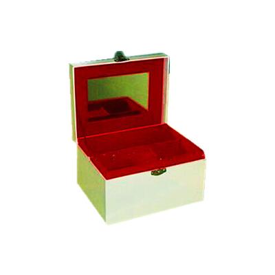 China Recyclable and Luxury Style Luxury Leatherette Cosmetic Packaging Box for sale