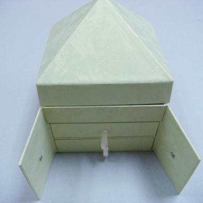 China Feature Handmade Advantaged Paper-made Gift Packaging Box With Two Drawers for sale