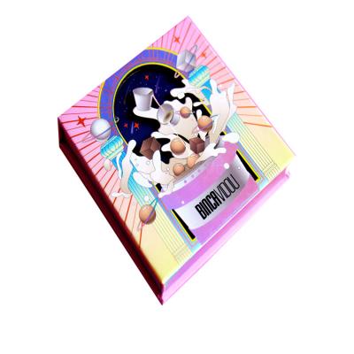 China Handmade Makeup Magnet Fancy Printing Package Custom Printing Box Colored for sale