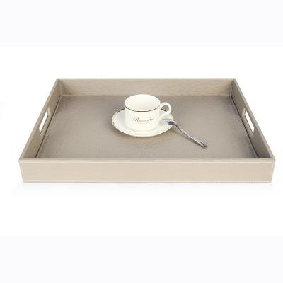 China Decorative/Classic Stylish Dividing Tray Compartment Serving Tray with Dividers for Tea Scent for sale