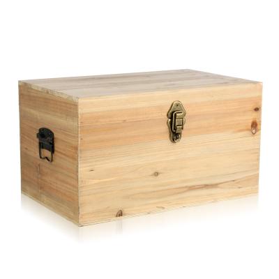 China Space Saving Wooden Storage Organizer Trunk for sale