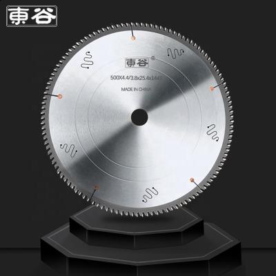 China Aluminum Bar Pipe Profile 400 450 500mm Aluminum Saw Blade Tungsten Carbide Tip Cutting Disc For Cutting Aluminum Profile Circular Saw for sale