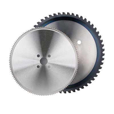 China Cutting effect cement carbide saw blade pcd coating flight saw blade alloy cut carbon material circular for steel cutting for sale