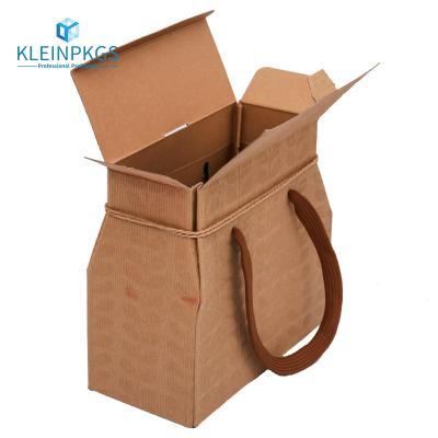 China Recyclable Wholesale Plain Kraft Paper Cartons Corrugated Packaging Box Shipping Cardboard Mailer Box Matte Black for sale