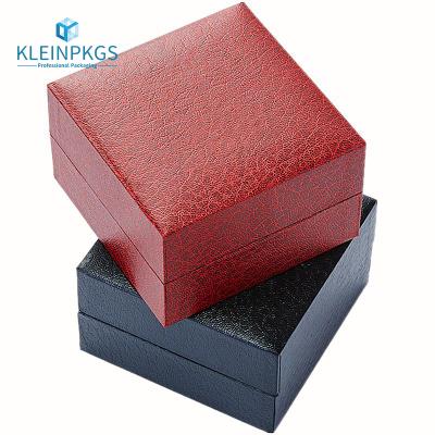 China Recycled Materials Leather Perfume Box With Bottles Jewelry PU Leather Boxes Leather PU Box for sale