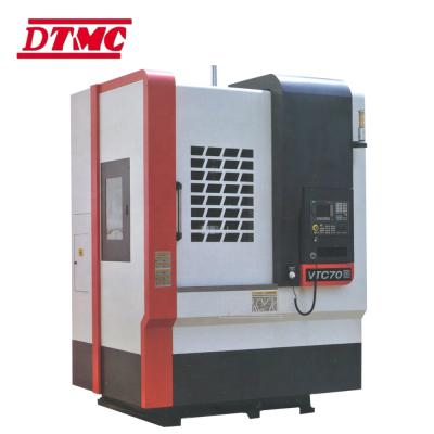 China VTC70 machinery repair shops CNC vertical lathe machine multifunctional control system for sale