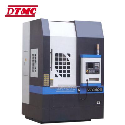 China VTC60 Machinery Repair Shops Multifunctional Wire Rail CNC Vertical Lathe Machine Control System for sale