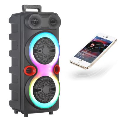 China Hot Selling Party Speaker 8 Inch BT Wireless PA Rechargeable Speaker With LED Light UK-NDF88 UK-NDF88 for sale