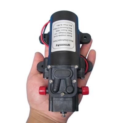 China Factory Grimmsky auto industry type 4L/Min 12V 45W DC 12V self-priming diaphragm water direct sale return valve pump for sale