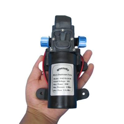 China Grimmsky Automotive Industry Factory Directly Sell 5.5L/Min 80W 24V Diaphragm Pump Self-priming Pressure Switch DC Type for sale