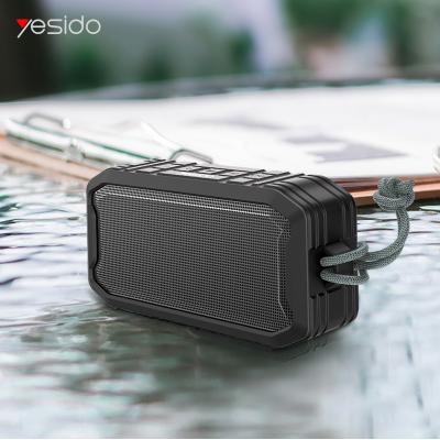 China Digita Yesido Mini Small Portable Outdoor Activities Smart Dolby Box IPX7 Stereo Audio Sound Waterproof Wireless Speaker With Blue Tooth for sale