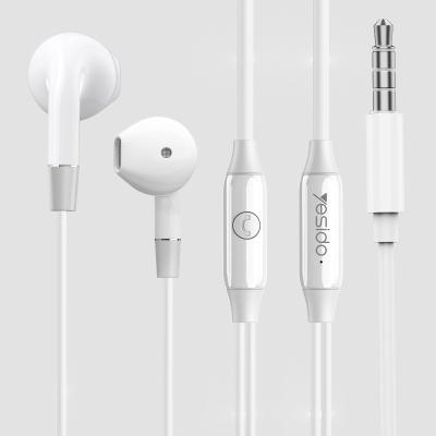 China Stereo aux. Cheap Universal 3.5Mm High Fidelity Sound Plug Cable Wire Audio High Bass In-Ear Earphone Headset Headphone Earbud for sale