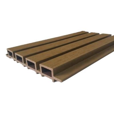 China Modern LYXK Teak 219*26mm Outdoor Co Extruded Great Wall Board Co-Extrusion Wall Panel for sale