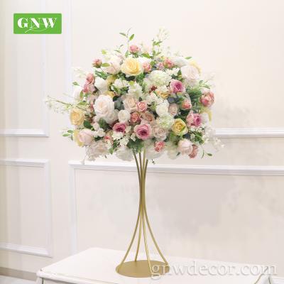 China Fashional GNW Artificial Silk Rose Peony Home Decor Tulip Bouquet Wedding Centerpieces Flores Artificiais Supplies for sale