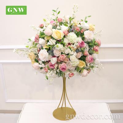 China Fashional GNW On Sale Customized Artificial Hydrangea Flower Arrangement Wedding Party Decoration Flower Balls for sale