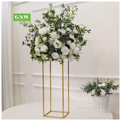 China Fashional GNW 2021 New Products High Quality Gift Decoration Artificial Flower Floral Wholesale Desktop Centerpieces for sale