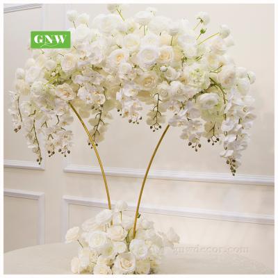 China Fashional GNW New Product Factory Gift Table Decoration Handmade Artificial Flower Centerpieces for sale