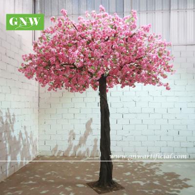 China Touch GNW BLS1506002 10ft Natural Wholesale Silk Cherry Blossom Tree Rose For Weeding Decoration Artificial Flower for sale