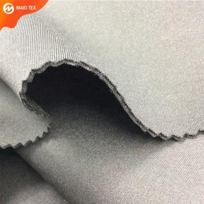 China Antistatic most popular 95%polyester 5%spandex scuba sandwich knitted interlock fabric for clothes for sale