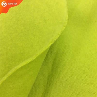 China Antistatic One Side Brushed 100% Cotton French Terry Knitted Baby Terry Fabric for sale