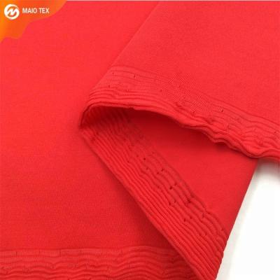 China High Elastic Stretch Knit Textured Color Changing Spandex 80 20 Nylon Swimwear Fabric For Kids Bikini for sale