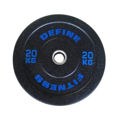 China Rubber+epdm Granule Wholesale Weightlifting Plates Gym Weights Plates Rubber Plate Bumper Set for sale