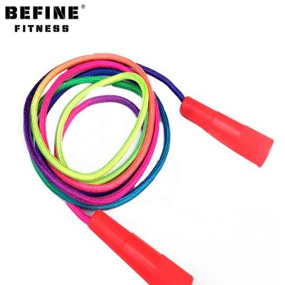 China Durable Kids Sports and Entertainment Fitness Bodybuilding Rainbow Jump Rope for sale