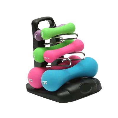 China Durable Fitness Dumbbell Rack Household Bracket Dumbbell Rack for sale