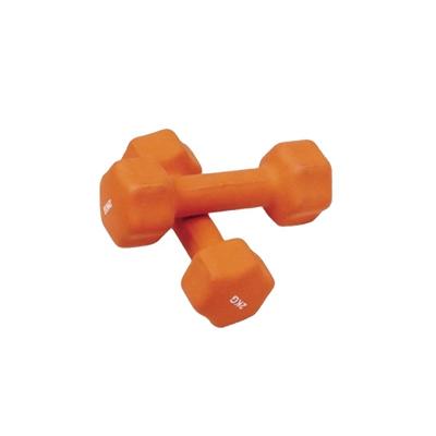 China Universal Women Vinyl Hex Colored Dumbbell Neoprene Solid Iron Book Dumbbell for sale