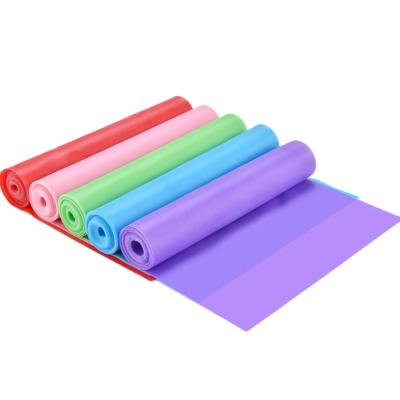 China Body Buliding Exercise Band Custom Printed Exercise Mini Loop Resistance Band Sets Logo Yoga Stretch Band Latex for sale