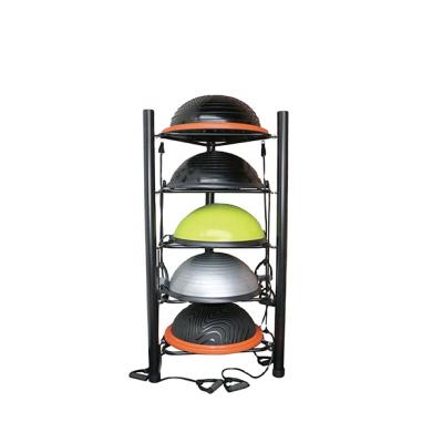 China New Living Room Fitness Gym Equipment Storage Rack Balance Yoga Ball Rack for sale