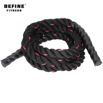 China Durable battle rope with handle for sale