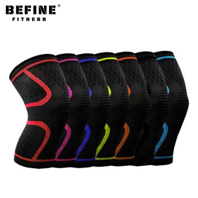 China Befine Universal Fitness Sports Leg Knee Protector Running Pad Sleeve Compression Sleeve Support for sale