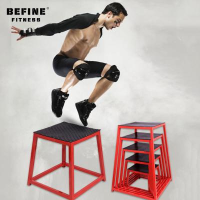 China Fitness Equipment Application Professional Gym Equipment Jumping Power Training Jump Four Level Stool For Gym for sale