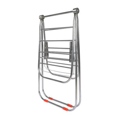 China Spike Wholesale Collapsible Drying Laundry Rack Adjustable Stainless Steel Laundry Drying Rack for sale