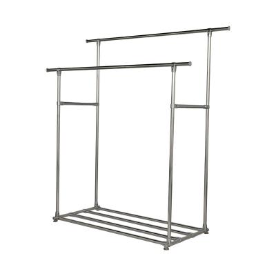 China Hot Selling Detachable Stainless Steel Floor Rack Clothing Dry Rack Drying Rack for sale