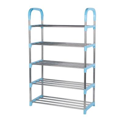 China High Quality Commercial Narrow Shoe Rack (Other) Low Price Adjustable Promotion Shoes Shelf Shoe Rack for sale