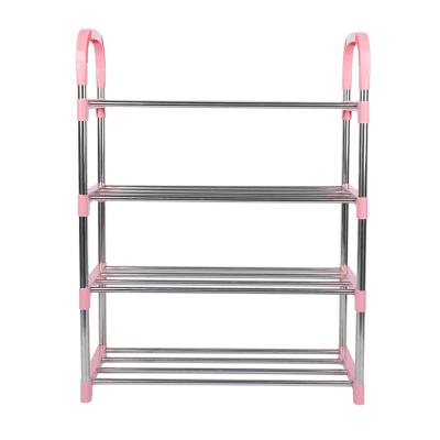 China Plastic Shoe Rack Shoe Rack Display Rack (Other) Factory Direct Supply Adjustable New Designs for sale