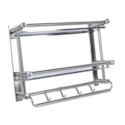 China Modern Towel Rack Fashion Multiple Use Metal Strong And Sturdy Wall Mounted Rack for sale