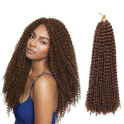 China High quality with low price hair passion twist braiding braiding hair pre for synthetic water wave crochet braid wholesale for sale