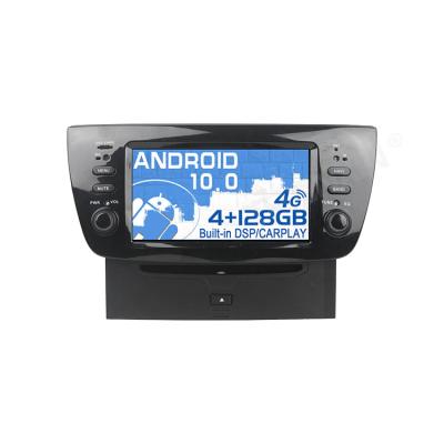 China Automotive For Fiat Doblo GPS Navigation Android Multimedia PX6 HD 64GB Touchscreen 64GB VCR Carplay Auto Stereo 2010-2014 for sale