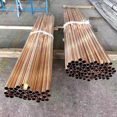 China state or air chiller astm c11000 c10200 pipe/cheap copper tube 20mm 25mm 75mm 10mm in size for sale