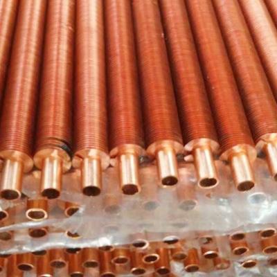 China Air Condition or Chiller Finned Copper Tube for Heat Exchanger and Air Cooler for sale