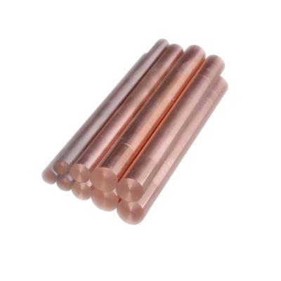 China C17300 C17500 Beryllium Electric Bronze Copper Round Rod / Bar for sale