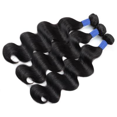 China Brazilian Remy Hair Bundles Natural Black Body Wave Hair Extensions for sale