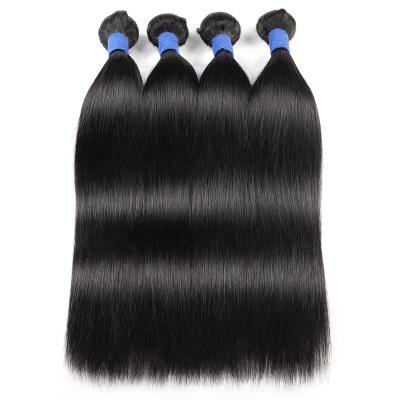 China Silky Straight Wave Lined Brazilian Double Cuticle Extension Bundles Hair Vendors Hair Straight Straight Hair for sale