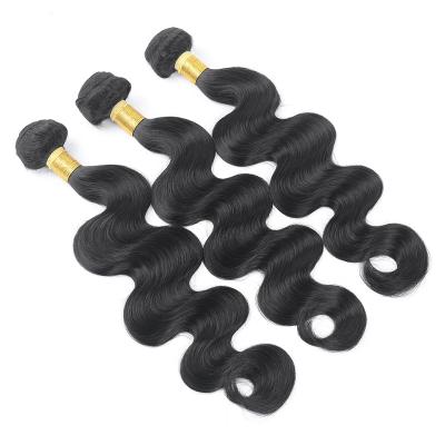 China Body Wave Body Wave Bundles Non-Remy Hair Bundles 8-28 Inch Natural Color Hair Extension for sale